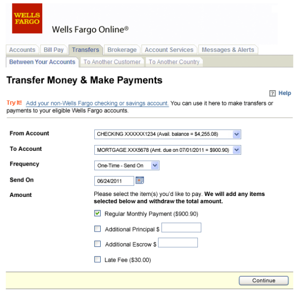 Pay Wells Fargo Mortgage Login Bill Online Online Bill Pay